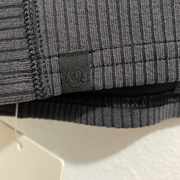 Ribbed Softstreme Cropped Tank Black - Picture 4 of 5